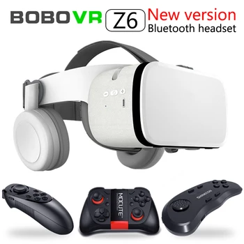 

Bobo bobovr Z6 Helmet casque glasses 3D VR Virtual Reality headset for phone Google Smart glasses Lunette cardboard