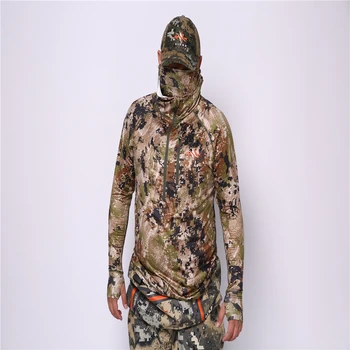 

2020 Sitex Lightweight Hoody hunting Hoody quick-drying hoodies SUBALPINE camouflage