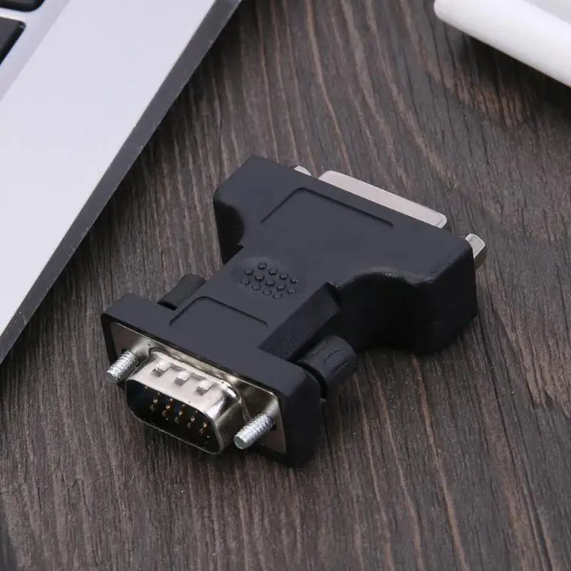 24+ 5Pin DVI Женский на 15Pin VGA Мужской кабель удлинитель адаптер разъем