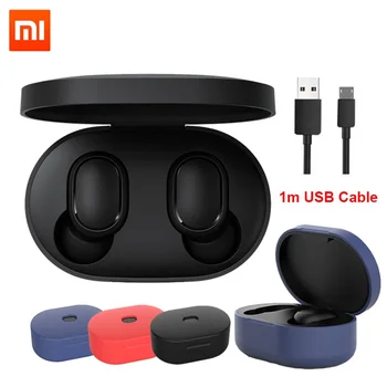 

Original Xiaomi Redmi Airdots Headphones Xiaomi Wireless earphone Voice control Bluetooth 5.0 Noise reduction Tap Control
