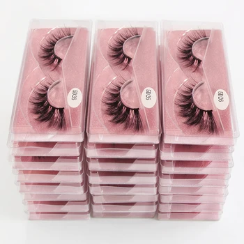 

Faux 3D Mink Lashes Wholesale 20/30/50/100pcs Mink Eyelashes Make Up Lashes Volume Natural Soft False Eyelashes In Bulk