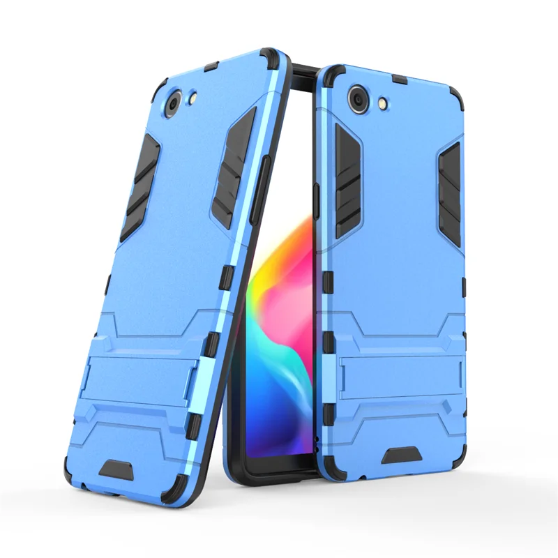 Противоударный чехол для OPPO R15 A73S A5 F9 R17 pro K1 A7 F11 PRO Reno Z телефона ПК + Силиконовый с