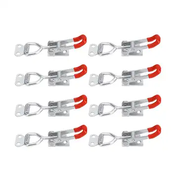 

8 Pcs 4001 Toggle Latch Clamp Heavy Duty Hand Tool, Holding Capacity 100Kg 220Lb (Style 4001.)