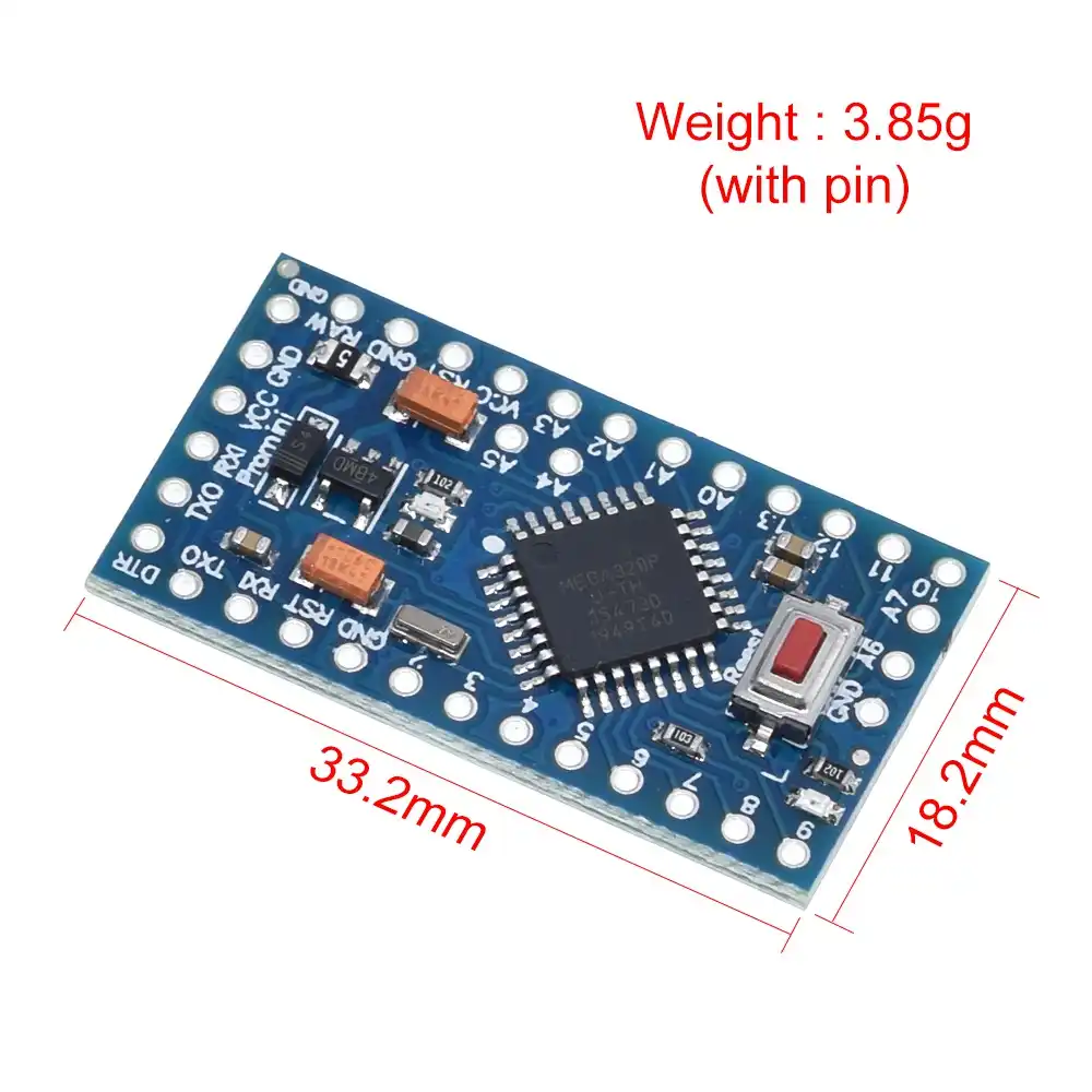 Pro mini Atmega328P Mini 328 ATMEGA328 3 В 8 МГц 5 16 Ch340g CP2102 FT232RL драйвер для Arduino совместимый с