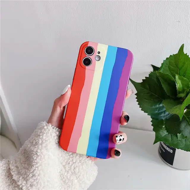 Colorful Rainbow Phone Case for iPhone Tweggo
