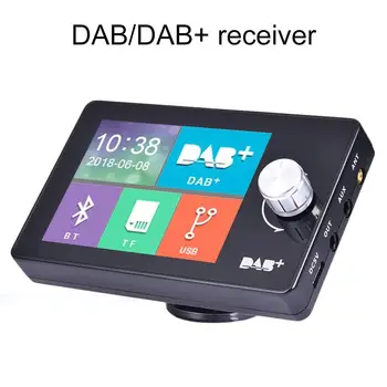 

2.8 Inch Car Bluetooth Music Player European DAB+ Digital Broadcast FM Receiver Aux Output Color Screen Receiver Car Radios