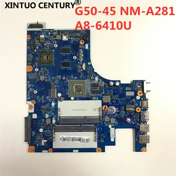 

For Lenovo G50-45 laptop motherboard NM-A281 mainboard ACLU5/ACLU6 NM-A281 with A8 CPU R5 GPU-2GB Test work 100% original