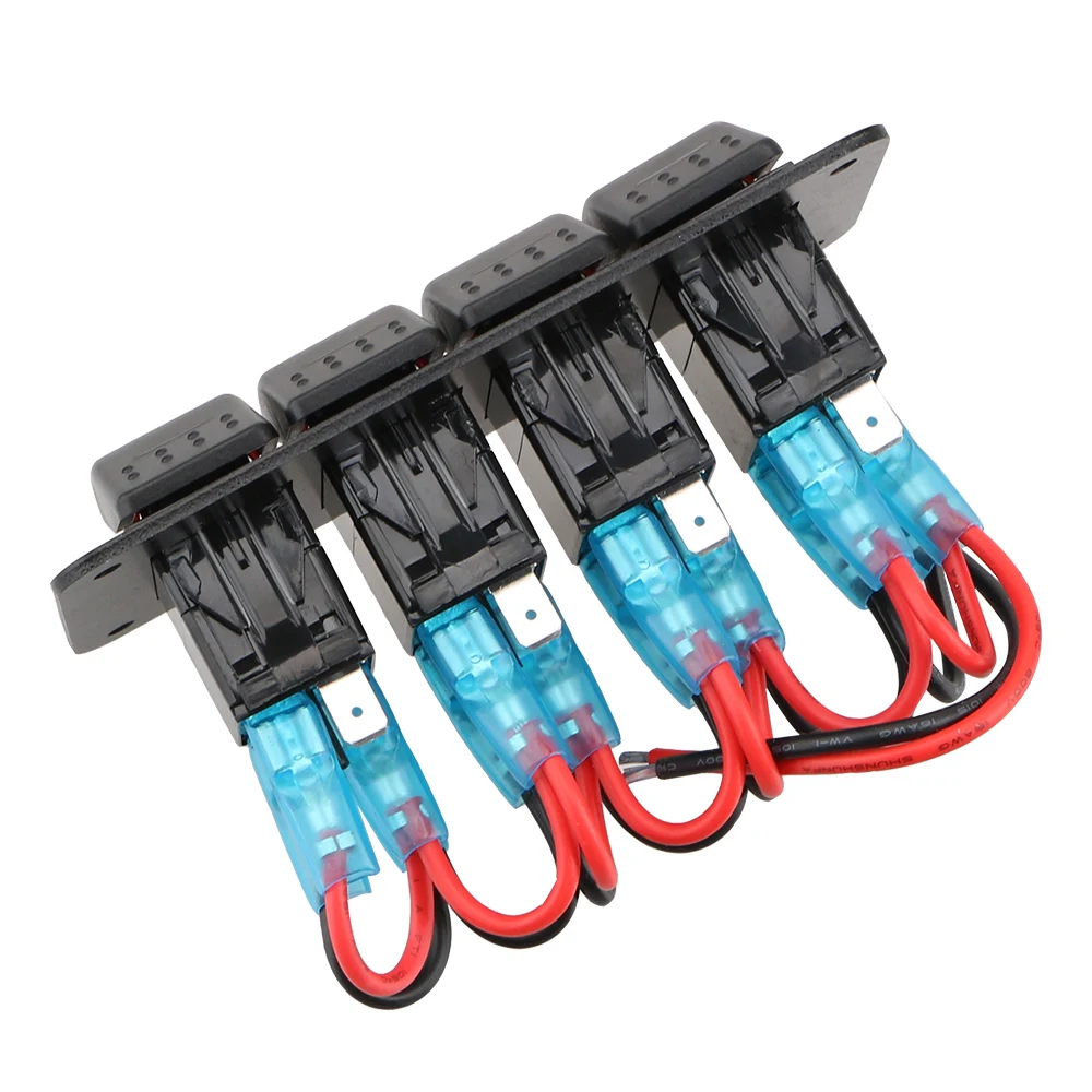 Interruttore Luce LED A Dondolo Rotondo Versatile Per Auto