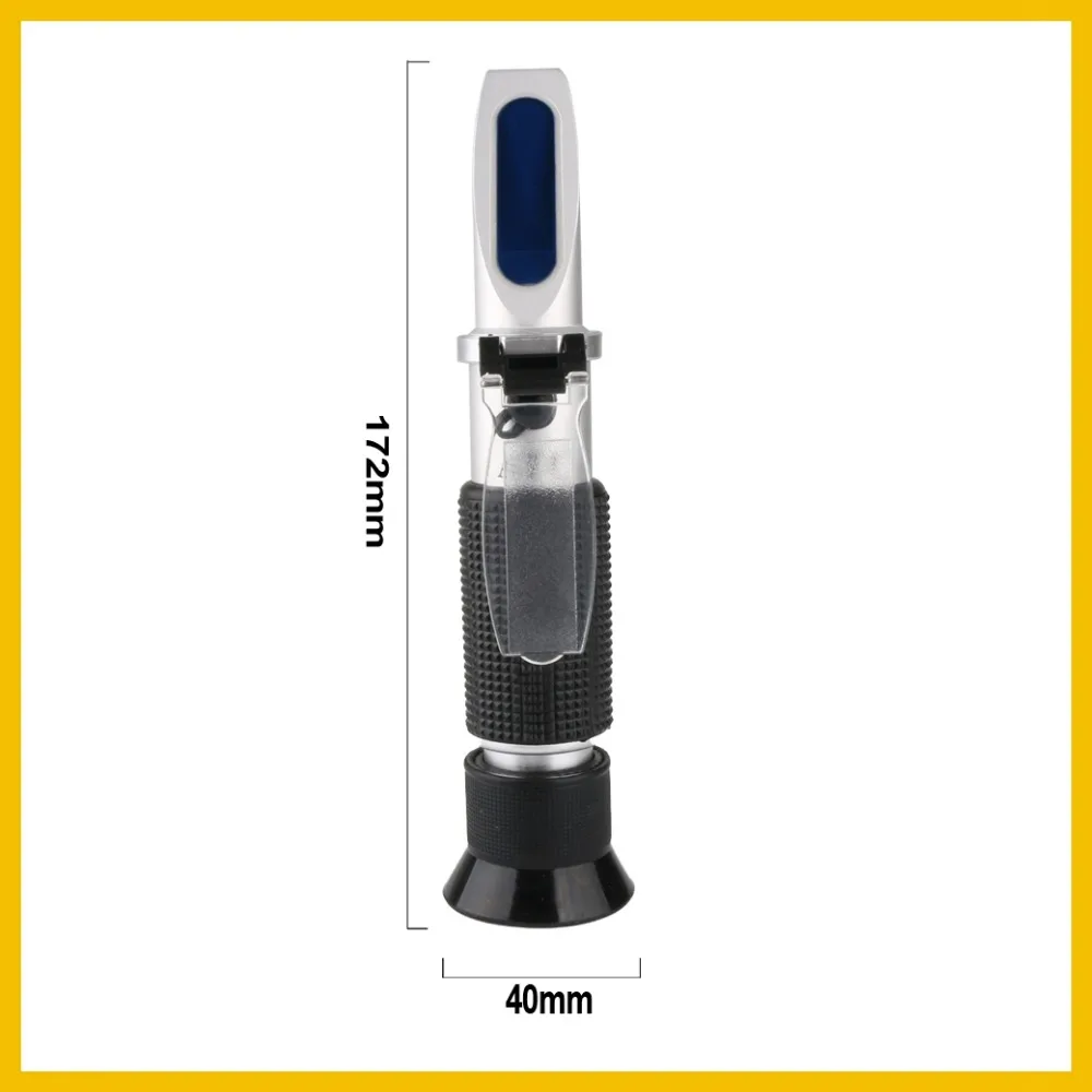 Rifrattometro Professionale Per Birra 0-32 Brix - Misuratore Zucchero Mosto E Gradazione Alcolica - Foto 8