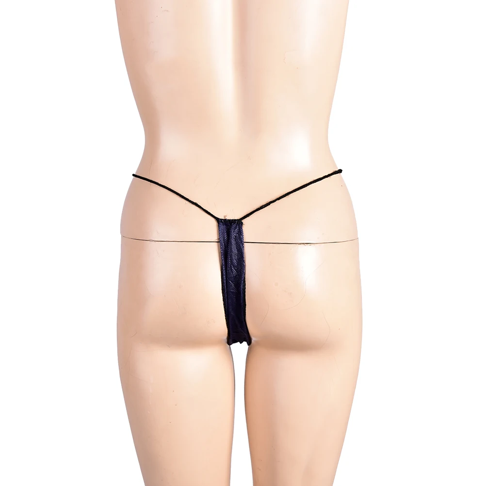 10Pcs/pack Non Woven Briefs Underpants Travel Disposable G-string Panties Underwear T-back Saloon Spa Underwear Panties Intimate