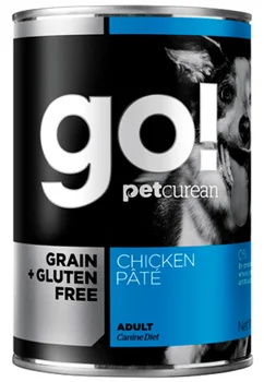 

GO! NATURAL HOLISTIC GO! ADULT DOG GRAIN FREE CHICKEN PATE bezzernovye for adult dogs with chicken pate 400g