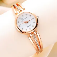 

Women Watches Fashion Ladies Unisex Stainless Steel Luxury Rhinestone Quartz WristWatches Relogio Feminino