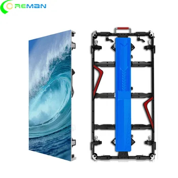 

Hub75 indoor rgb led display screen p3.91 P4.81 die cast aluminum cabinet for advertising video wall rental led screen