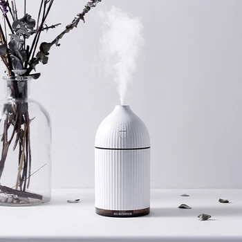 

USB Aroma Humidifier Fragrance Essential Oils Diffuser Set 300ml - Pink