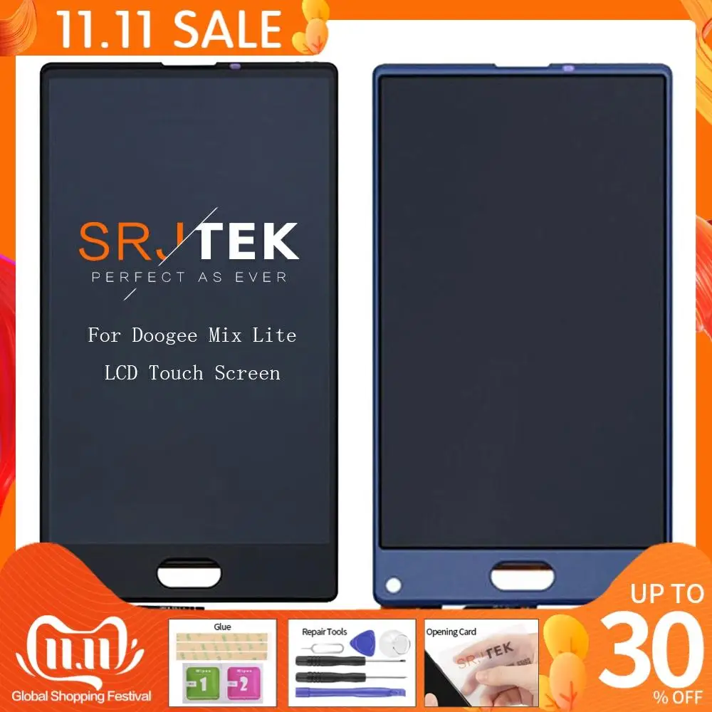 Новый ЖК дисплей 5 2 дюйма Для Doogee Mix Lite кодирующий преобразователь сенсорного
