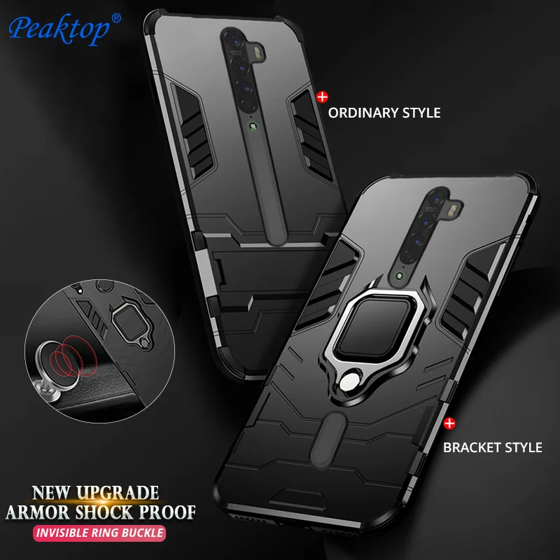 Противоударный чехол для OPPO Reno3 Reno 2 Z 2F ACE 10X ZOOM K3 A1K A9 2020 A11X Realme 3 5 Pro X X2 XT C2, Магнитный чехол для телефона