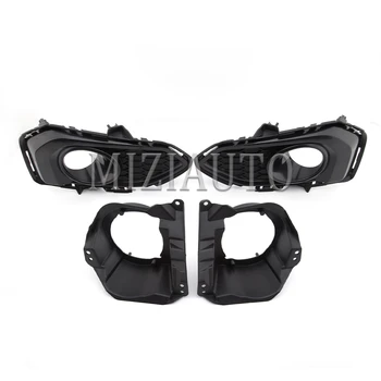 

fog Lights covers For Honda Fit Jazz 2018 2019 2020 Car Accessories foglamp cover frame holes DRL LED Fog Lamp Decoration