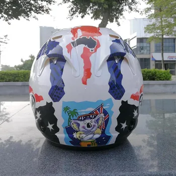 

2020 Motorcycle Racing Off Road Helmet Capacete Dot certificate summer season helmet Motorcycle Half Helmet