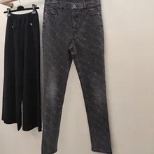 2019FW winner новые женские Стрейчевые джинсы женские высококачественные джинсовые брюки truse rmsx 11,3