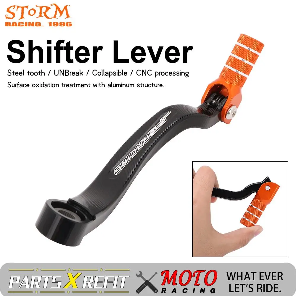 CNC Aluminum Motorcycle Gear Shifter Shift Pedal Lever for KTM XC XCF XCW XCFW EXCF EXC SX SXF SMR MXC 250 350 400 450 525 530