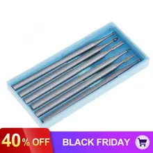 6 шт./компл. Вольфрам Сталь гравировальный станок резьба по дереву инструменты с Пластик коробка для оливкового ядра «лвори» от «фрукты резьба по дереву Ножи