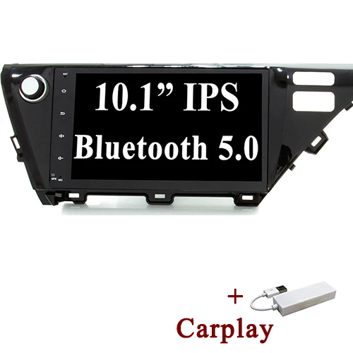 YAZH Android 9,0 пирог Автомобильный мультимедийный блок для Toyota Camry поддержка SWC/OBD/Bluetooth 5,0/10," ips дисплей - Цвет: with carplay