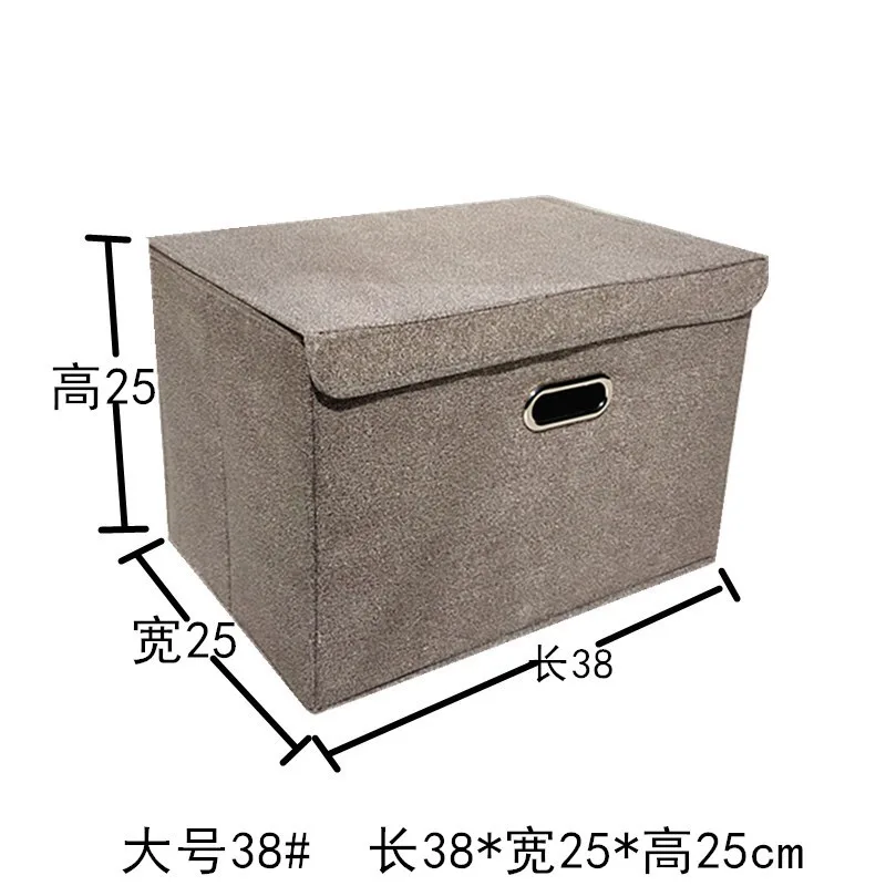 3 размера ящики для хранения с крышками без запаха Нетканая ткань прозрачные корзины для хранения контейнеры ящики с крышкой Органайзер для одежды