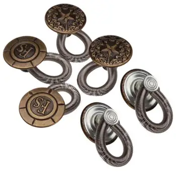 

20mm Jeans Extension Button No Nail Removable Metal Button No Seam Button Pants Button Fat Mm Sharp Tool
