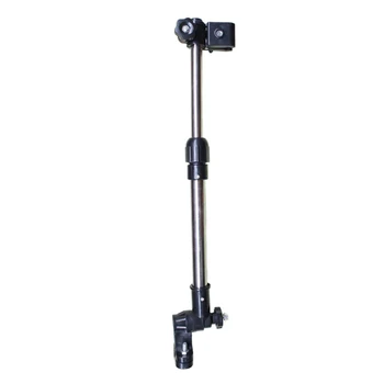 

Threaded Durable Aluminum Alloy Rainy Riding Mount Bicycle Accessories Baby Stroller Adjustable Umbrella Holder With Clip