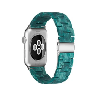 16 Полимерный ремешок для часов Apple Watch 38 мм 40 мм 42 мм 44 мм стальная Складная Пряжка Замена браслета ремешок для iwatch 1 2 3 4 - Цвет: 16