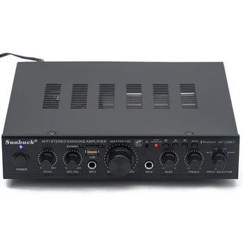 

220V 5.1 channel 300W high power Bluetooth USB SD FM remote control karaoke audio amplifier
