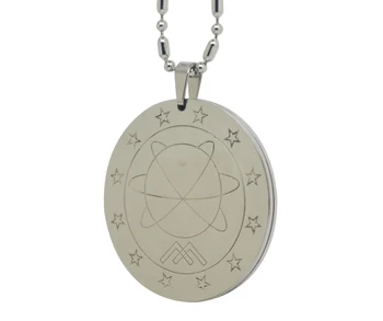 

5pcs/lot MST Negative ion Quantum pendantNew Earth Design Quantum Scalar Energy Pendants with Far Infrared/ Negative Ion /German