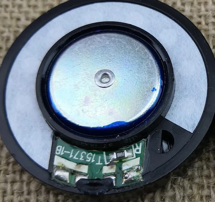 40mm speaker unit Bass bomber heavy bass Graphene sound film 2pcs