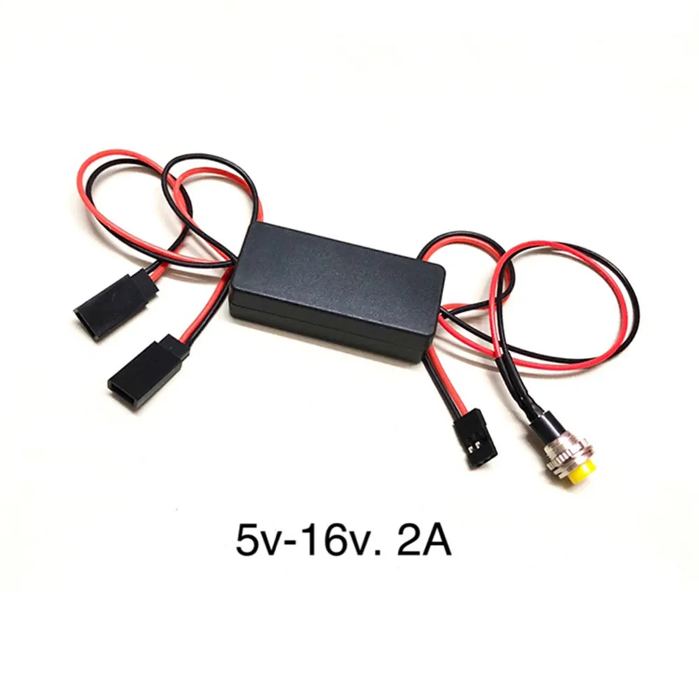 Контроллер вспышки Flasher Модуль 5 ~ 16V двойной выход для RC модели автомобиля