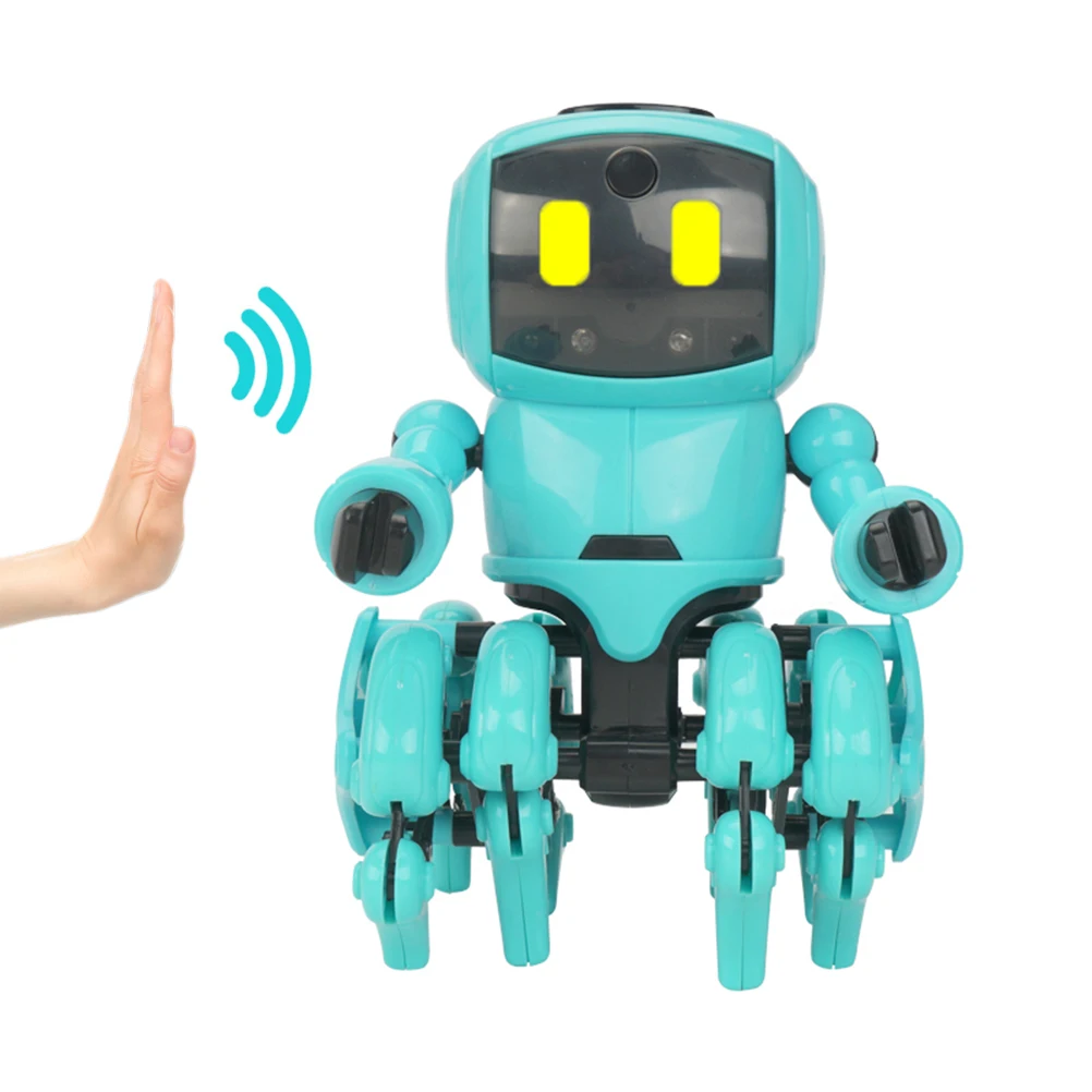 Интеллектуальный индукционный робот DIY Собранный Электрический робот с датчиком жеста избегание препятствий детские развивающие игрушки