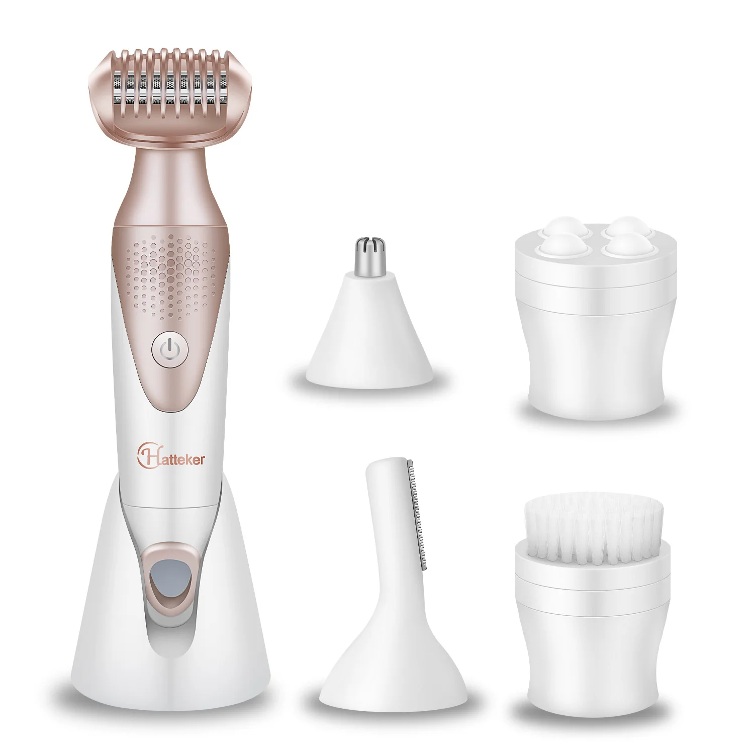 

New Products HF-5178 Five In One Multi-functional Epilator Full Body-Washing Dry Battery Men's/Women's Style