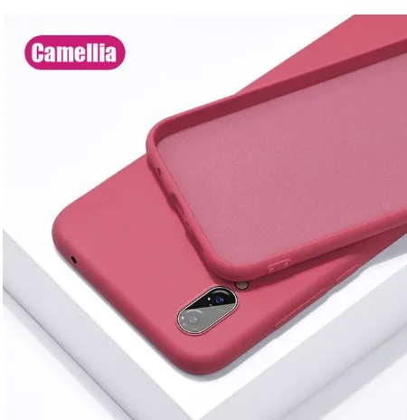 thumbnail image 1 of Original Liquid Silicone Case For Samsung Galaxy S10 S10e S20 FE S8 S9 Plus Note 10 20 Ultra A10 A40 A50 A51 A71 A31 A41 A21S, 1 of 5