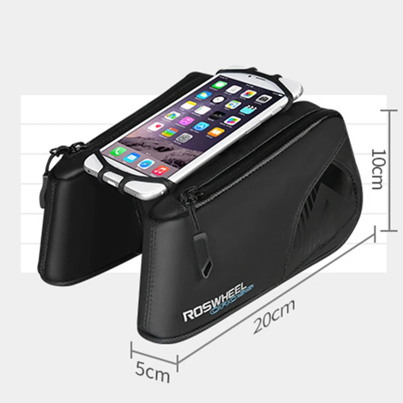 

Holder Front Double Pouch Top Frame Pannier Saddle Bike Cycling Bicycle Tube Bag