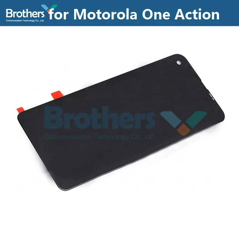 Для Motorola One Action ЖК-дисплей сенсорный экран дигитайзер для XT2013-1 XT2013-2 экран в сборе запасные части 6,3"