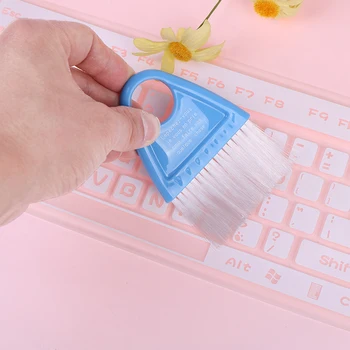 

1 pcs Mini Desktop Plastic Sweep Cleaning Brush Keyboard Brush Small Broom Dustpan Set