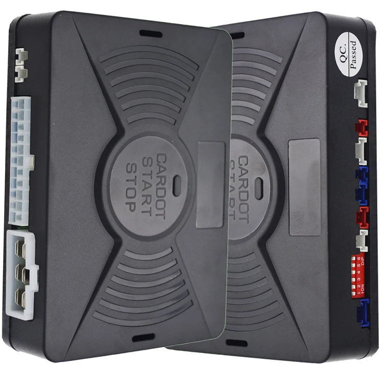 cardot 4g Smartphone gsm&gps car alarm Remote Starter push start stop button passive Keyless Entry