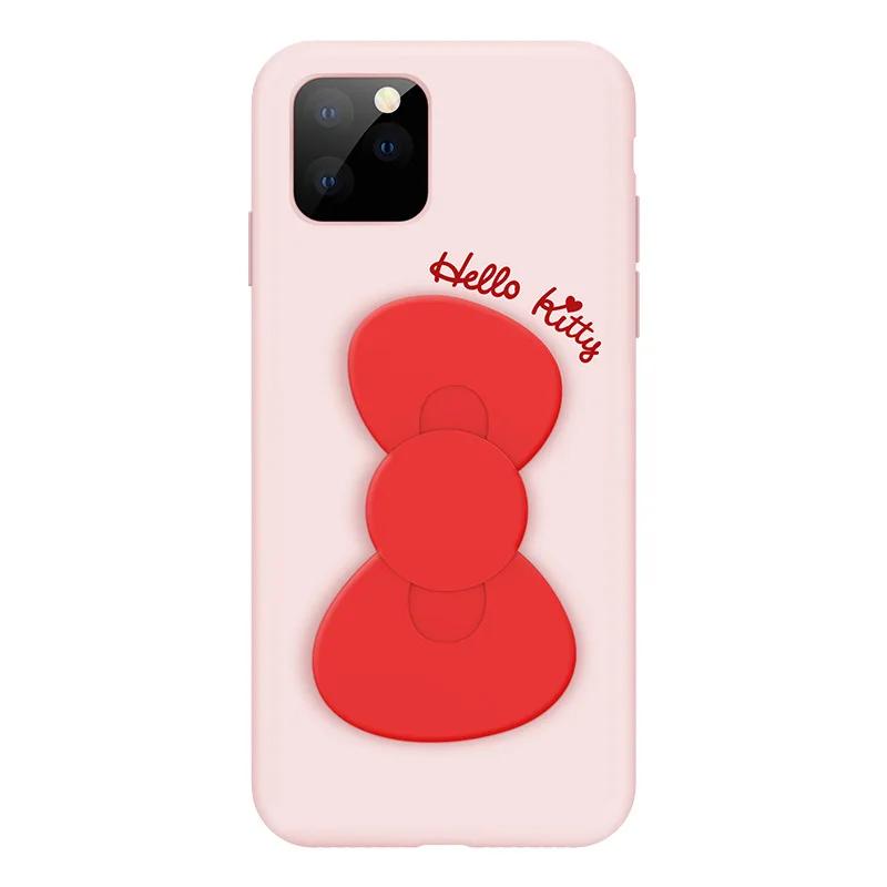 Чехол для мобильного телефона с бантом для iPhone11 Pro Max kitty cat все включено силиконовый мягкий чехол iphone max xr x iphone11