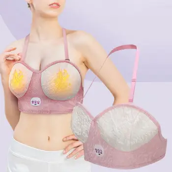 

PU Leather Electric Breast Massager Vibration Intelligent Breast Enlargement Stimulator Massage) for Women Breast Massager