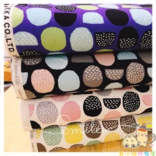 Импортированная из Японии, милая одежда ручной работы с героями мультфильмов, Художественная ткань, Красивый хлопковый с принтом брезентовый