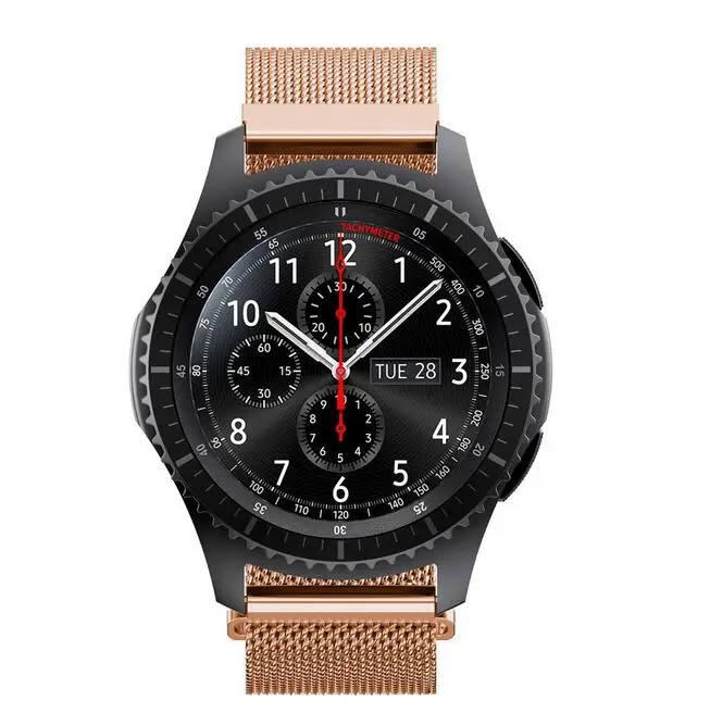 Ремешок для часов Samsung galaxy 22 мм 20 18 дюймов active 2 42 46 Gear S3 s2 huawei GT amazfit GTR GTS 1 3 pace bip|watch