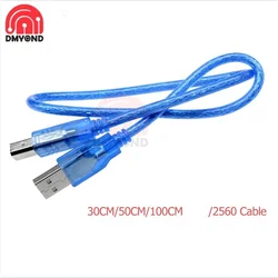 High - Quality Blue USB 2.0 Cable, Multiple Lengths Available (30CM)