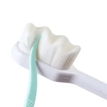 1 шт. супер мягкая ультра-тонкая зубная щетка Щетина зубная щетка с держателем щетка для глубокой чистки инструментов для ухода за полостью рта