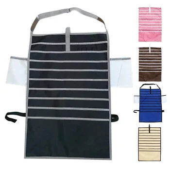 

Adjustable Stationery Organizer Students Classroom Desk Hanging Books Files Pen Storage Bag 14 Pockets Table Closet Organizer