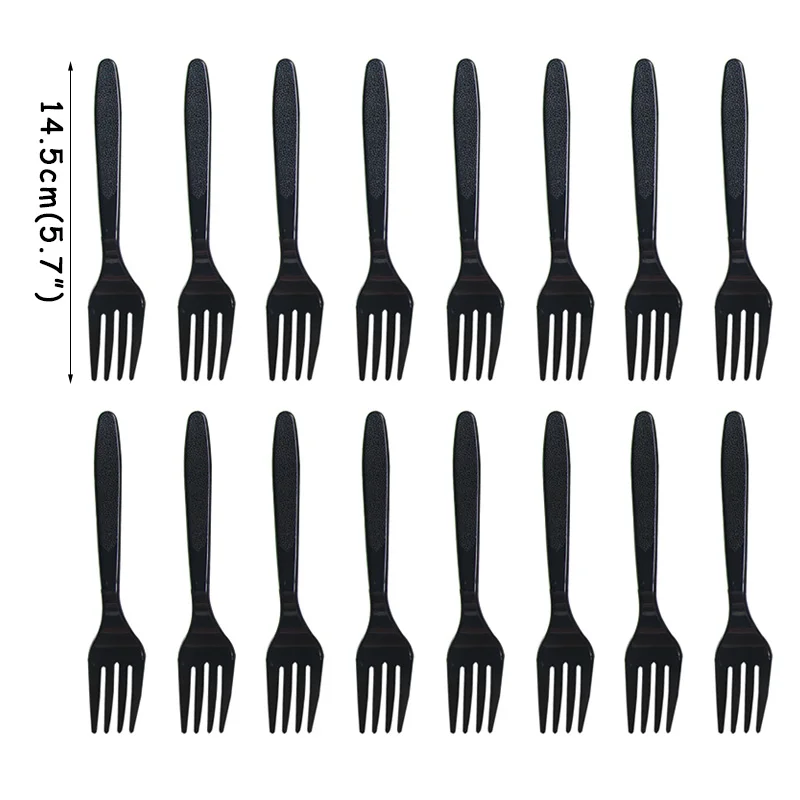 Fork 30 40 50 60 товары для дня рождения одноразовая посуда крутая и розовая для взрослых веха украшения для дня рождения - Цвет: Fork