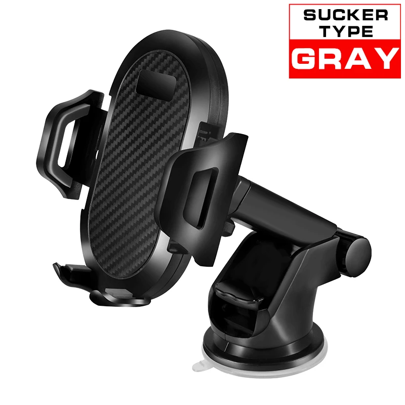 wireless charging stand for iphone and apple watch New Sucker Car Phone Holder Mobile Phone Holder Stand in Car No Magnetic GPS Mount Support For iPhone 12 11 Pro Xiaomi Samsung mobile stand holder Holders & Stands